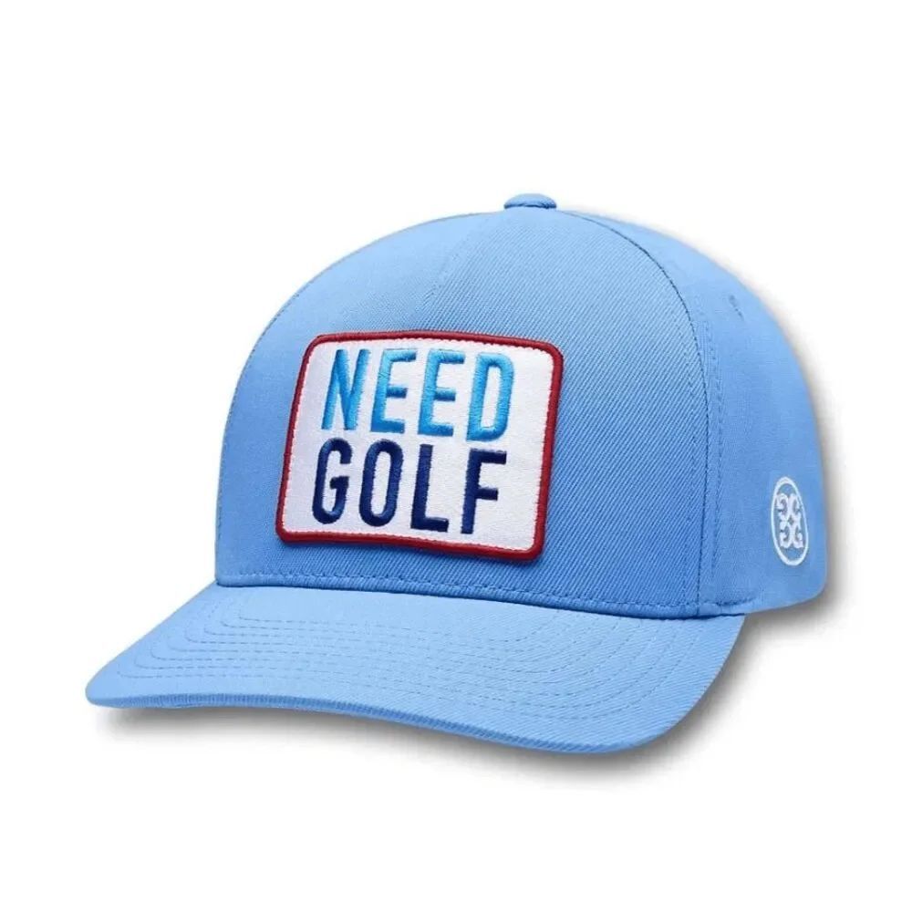 G/Fore Need Golf Snapback Hat Blue One Size